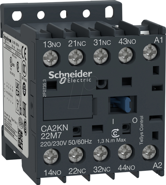 Schneider Electric Hilfsschütz 2S 2Ö 230V50/60Hz CA2KN22-P7 - CA2KN22P7