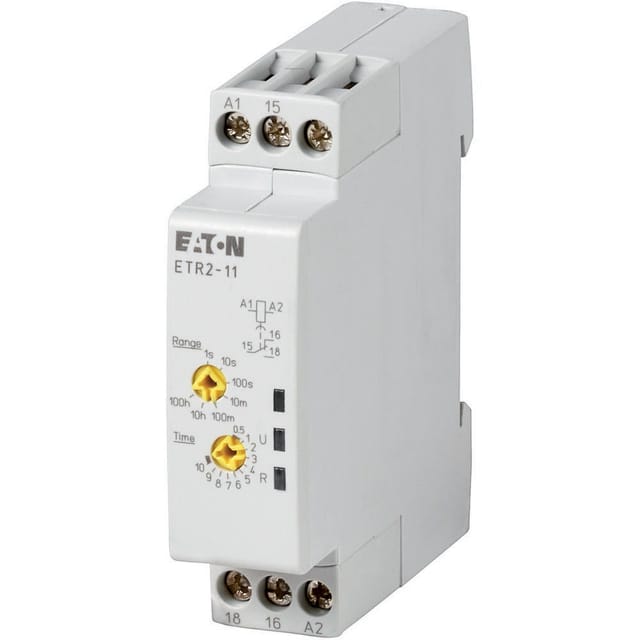 Eaton Elektron.Zeitrelais 0,5s-100h anspr.verz ETR2-11 - 262684