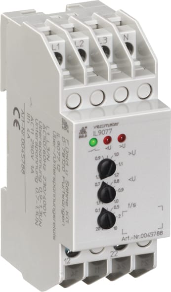 Dold&amp;Söhne Unterspannungsrelais IL9077.12 0,1-20S - 45788