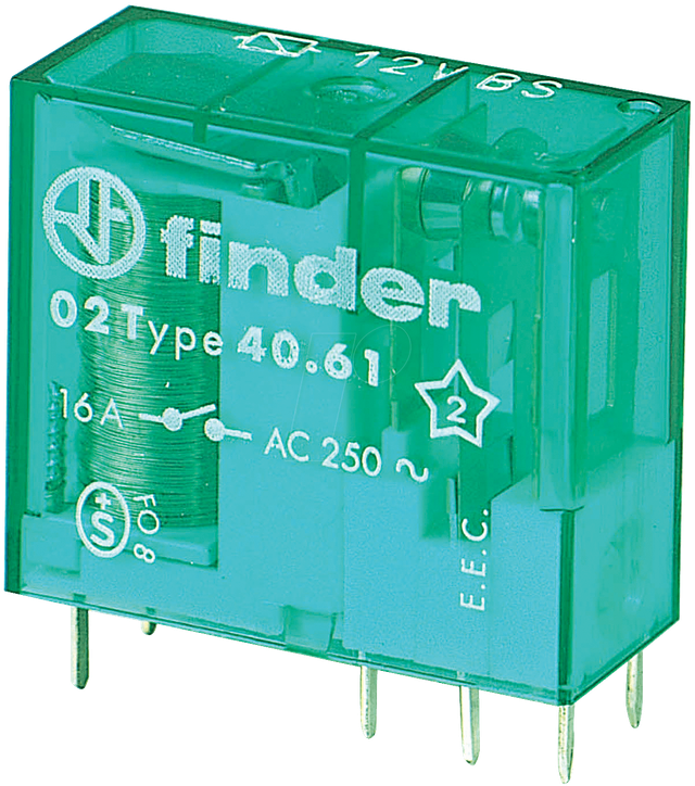 Finder Printrelais 40.52.6.024.0000 - 405260000000