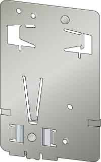 Eaton Clipsplatte für Baugröße 1 NZM1-XC35 - 260213