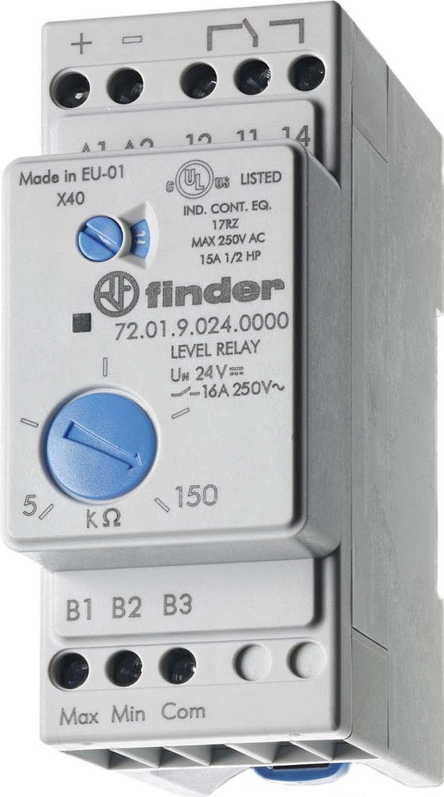 Finder Niveau-Überwachungsrelais 72.01.9.024.0000 - 720190000000