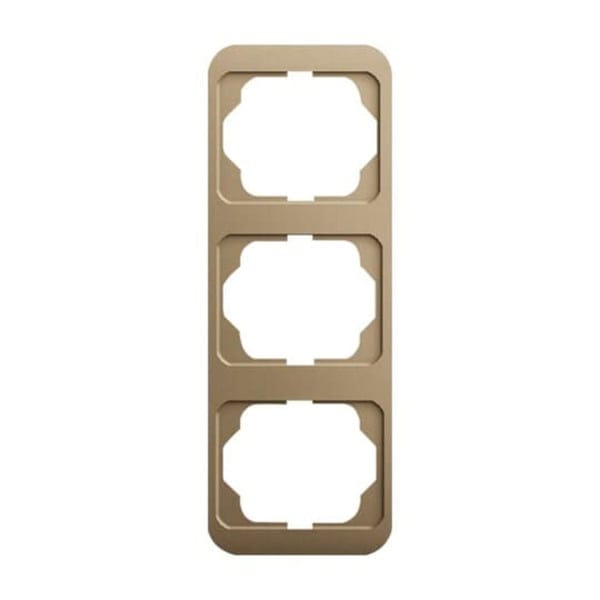 Busch-Jaeger Rahmen 3-fach bronze, senkr. alpha 1733-21 - 2CKA001754A1769
