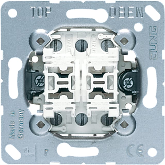Jung Doppel-Taster 10AX 250V 2 Wechsler 539 U - 539U