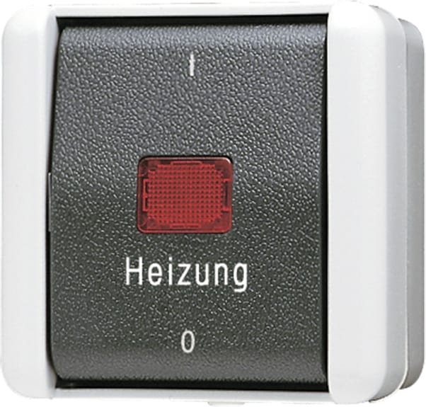 Jung Heizung-Notschalter Aus 3-pol. 803 HW - 803HW