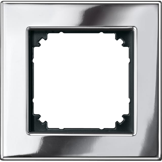 Merten Metallrahmen 1f.chrom 475139