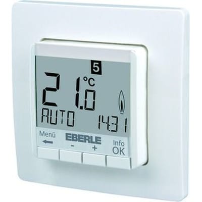 Eberle Controls UP-Uhrenthermostat FIT 3 R / weiß - 527810000000