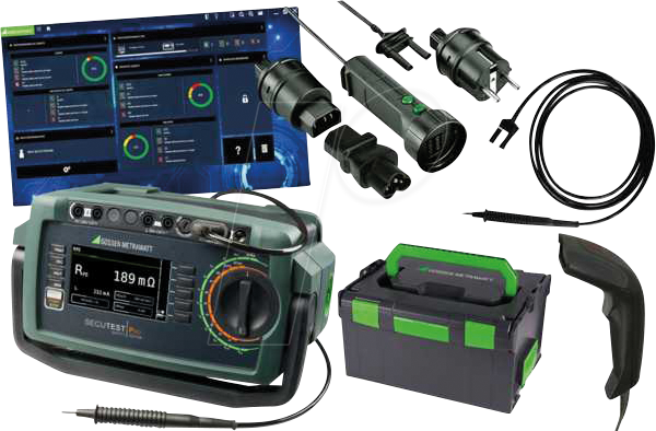 Gossen Metrawatt Gerätetester-Set PROFIPAKETSECU#M708B