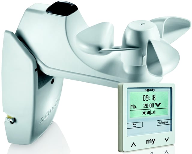 Somfy Soliris Smoove Kit Uno PWh +W/S-Sensor o.Rahmen 1818317