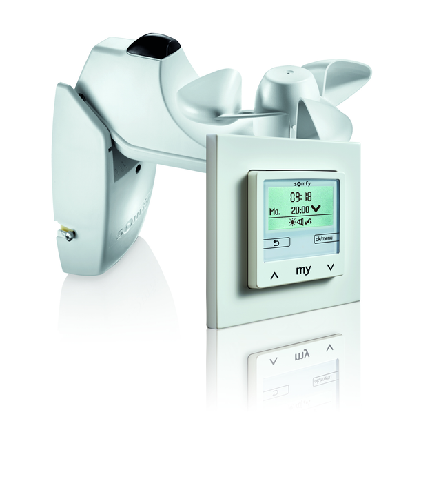 Somfy Soliris Smoove Kit Uno PWh +W/S-Sensor m.Rahmen 1818318