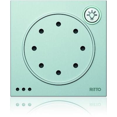 Ritto Portier Türsprechmodul si m.Lichta.95x95x33mm 1876020