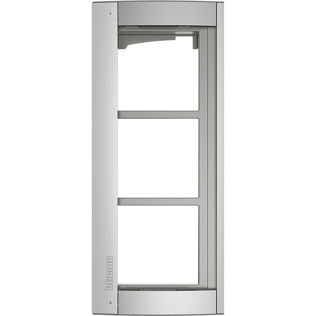 Legrand (BT) Rahmen u. Modulträger Allmetal, 3 Module 350231