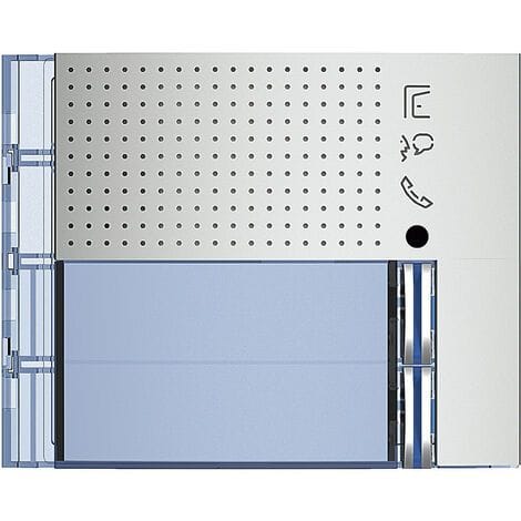 Legrand (BT) Frontblende Plus Allmetal,2 Ruftasten 351121