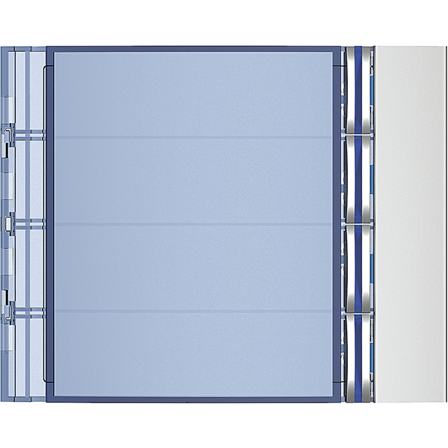 Legrand (BT) Frontblende Ruftastmodul 4 Ruftasten,Allmetal 352041