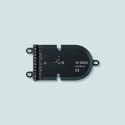 Siedle&amp;Söhne Türlautsprecher für 1+n-Technik, sw TLE 061-01