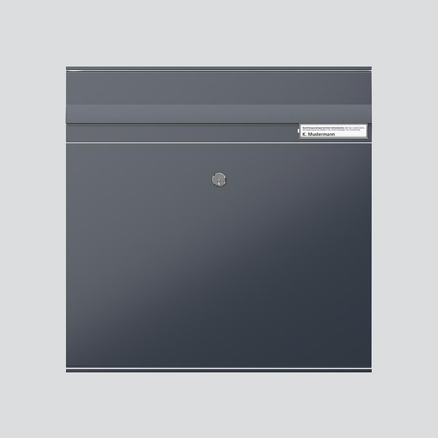 Siedle&amp;Söhne Briefkasten-Modul anthrazitgrau BKM 611-4/4-0 AG