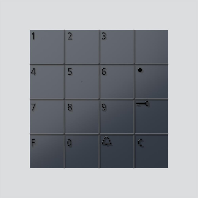 Siedle&amp;Söhne Codeschloss-Modul anthrazitgrau COM 611-02 AG