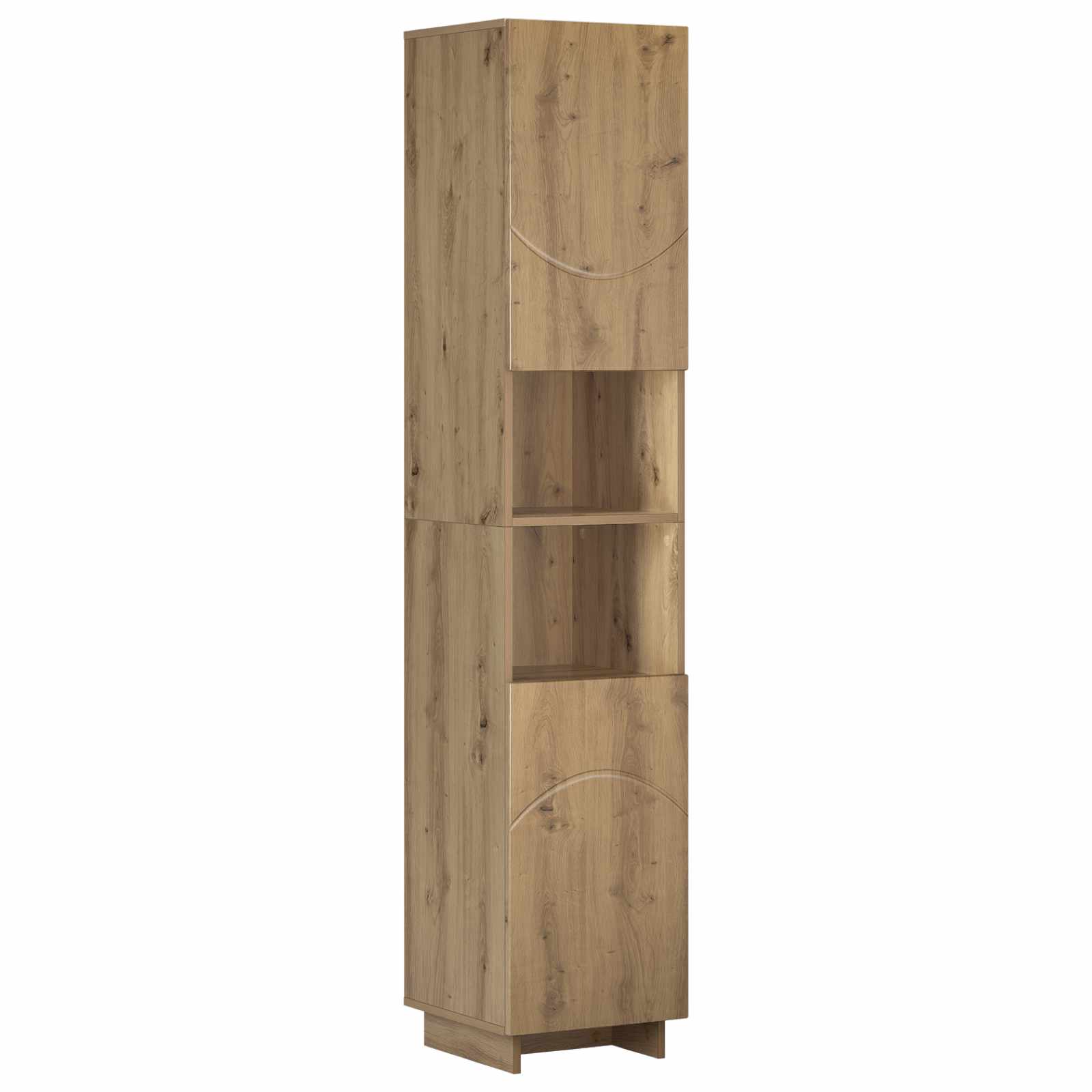 Badezimmerschrank Artisan-eiche 36,5 X 38 X 180 Cm Vidaxl