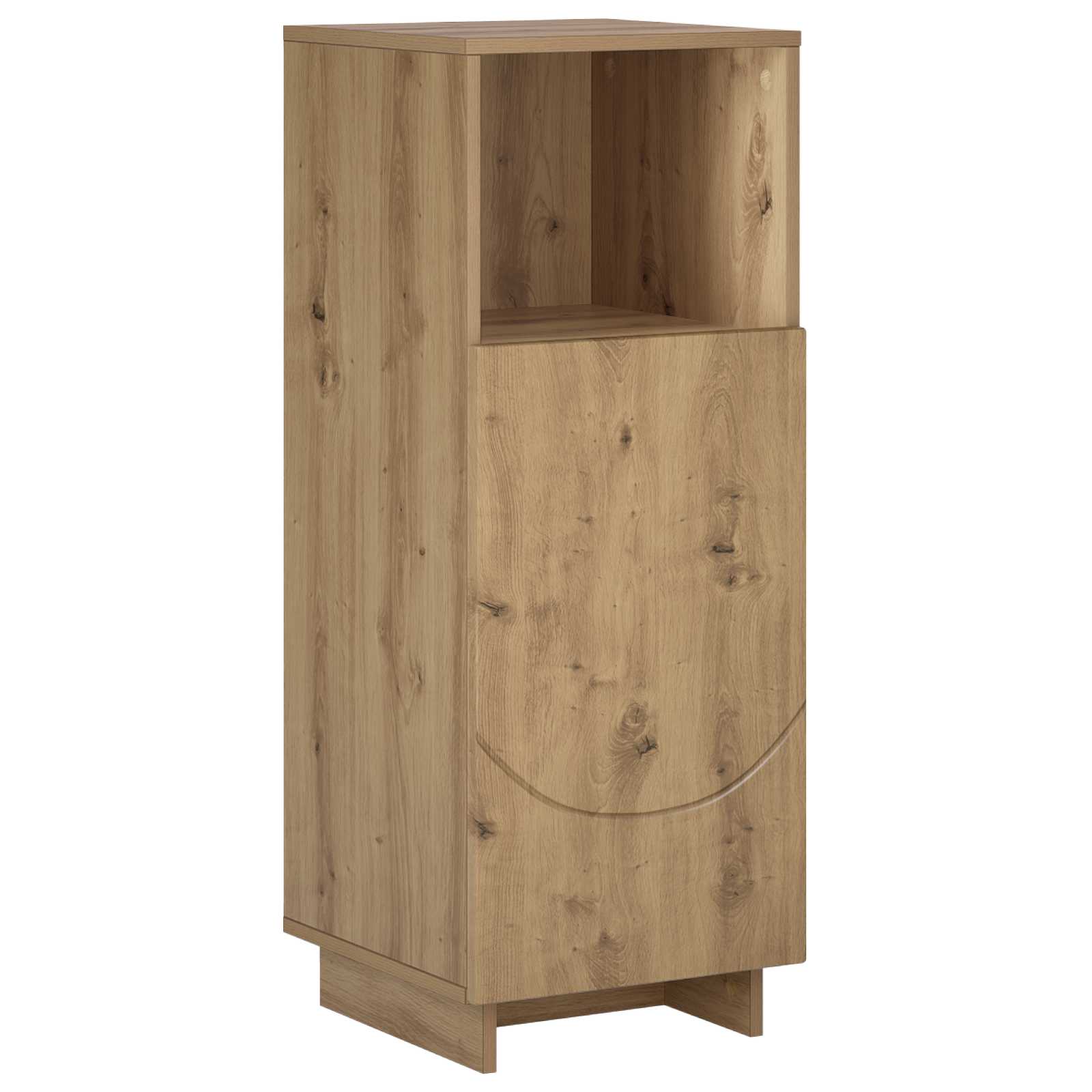 Badezimmerschrank Artisan-eiche 36,5 X 38 X 95 Cm Holzwerkstoff Vidaxl