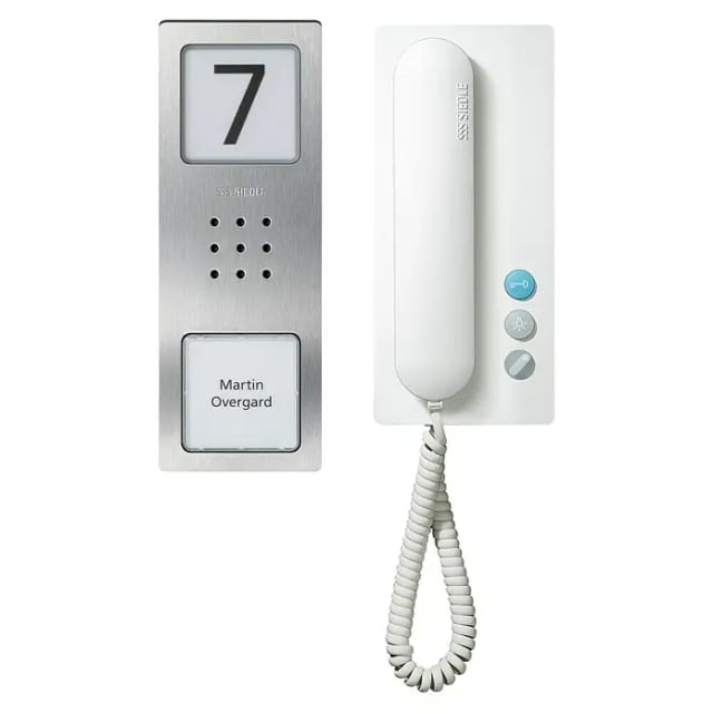 Siedle&amp;Söhne Audio-Set Siedle Compact SET CA 812-2 E/W
