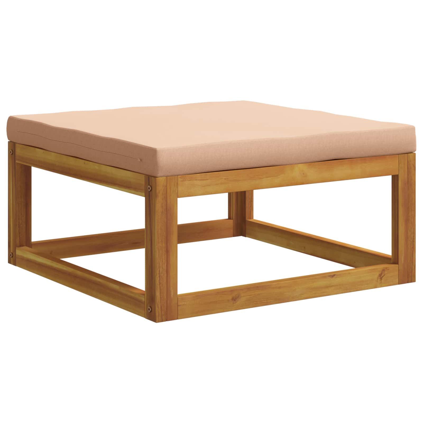 Modulares Fußhocker-element Mit Kissen Vidaxl