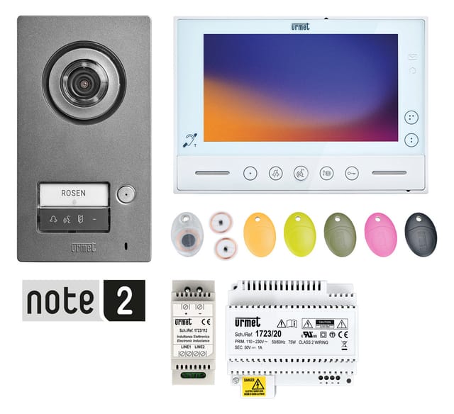 Grothe Video 2Draht-Set -Note 2 WLAN-Einfam.haus SET 1723/95