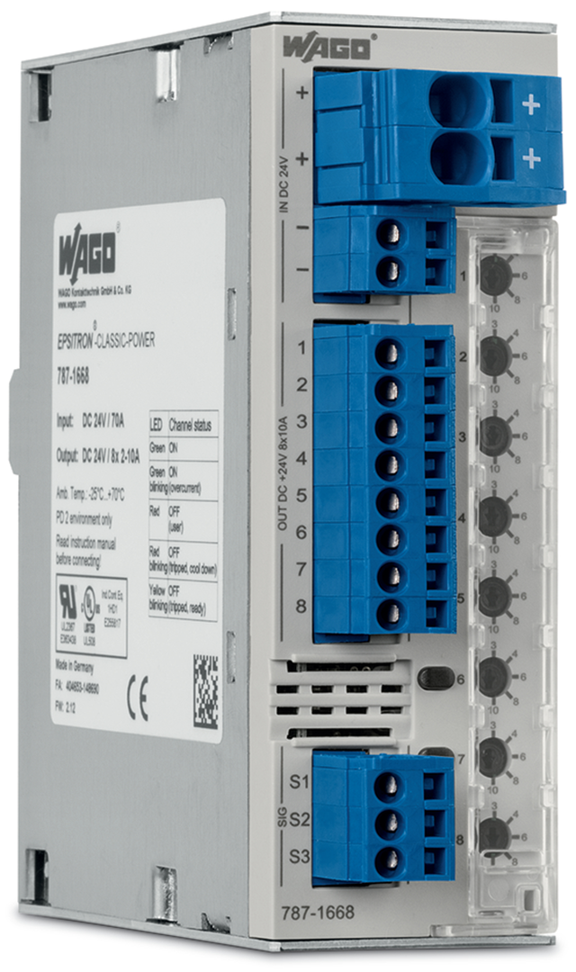 WAGO GmbH &amp; Co. KG Schutzschalter elektronisch 787-1668/006-1000
