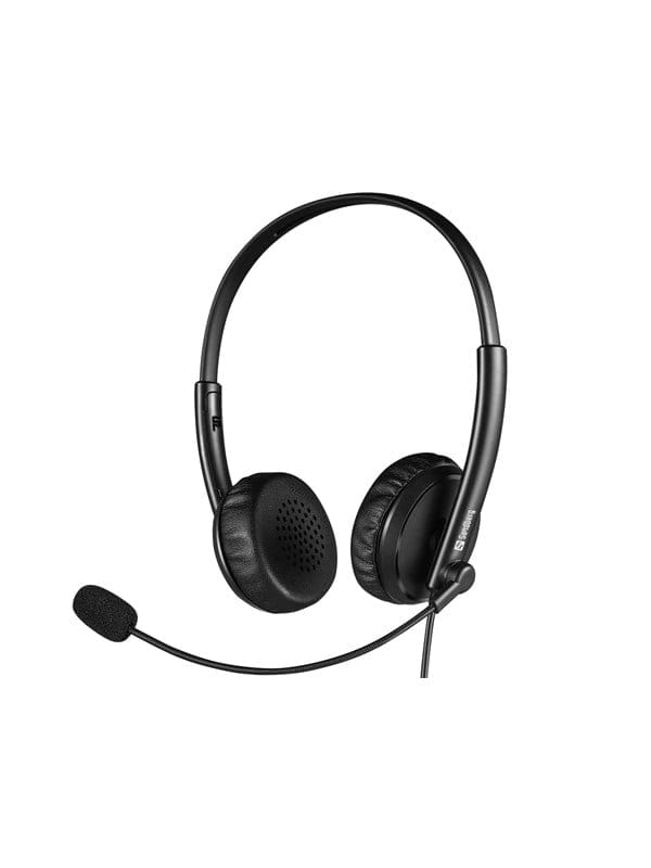 Sandberg Headset m.Mikrofon USB Office Jack+