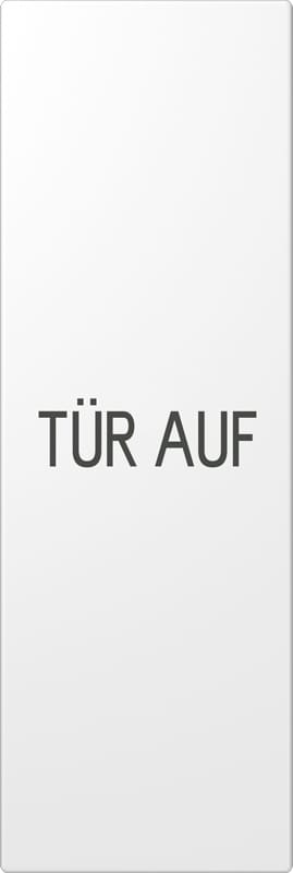 Jung Wippe TÜR AUF aws lack 70x212,4mm senkrecht ES 2993 D WW - ES2993DWW