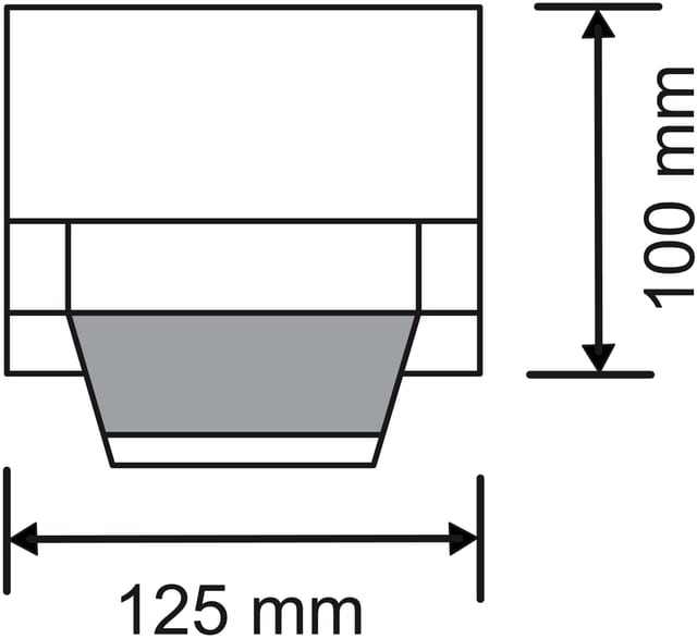Busch-Jaeger Decken-/Eckadapter f.Busch Wächter 6868-35 - 2CKA006800A2560