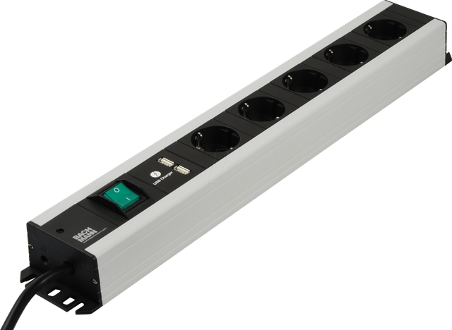Bachmann Handwerkerleiste 5f. mit USB-Charger 300.030 - 300030