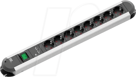 Bachmann Steckdosenleiste 8f. Primo Alu m.USB-Cha. 331.154 - 331154