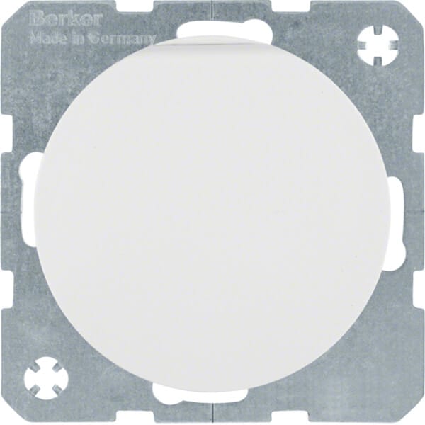 Berker SCHUKO-Steckdose pows/gl m. Klappdeckel 47512089