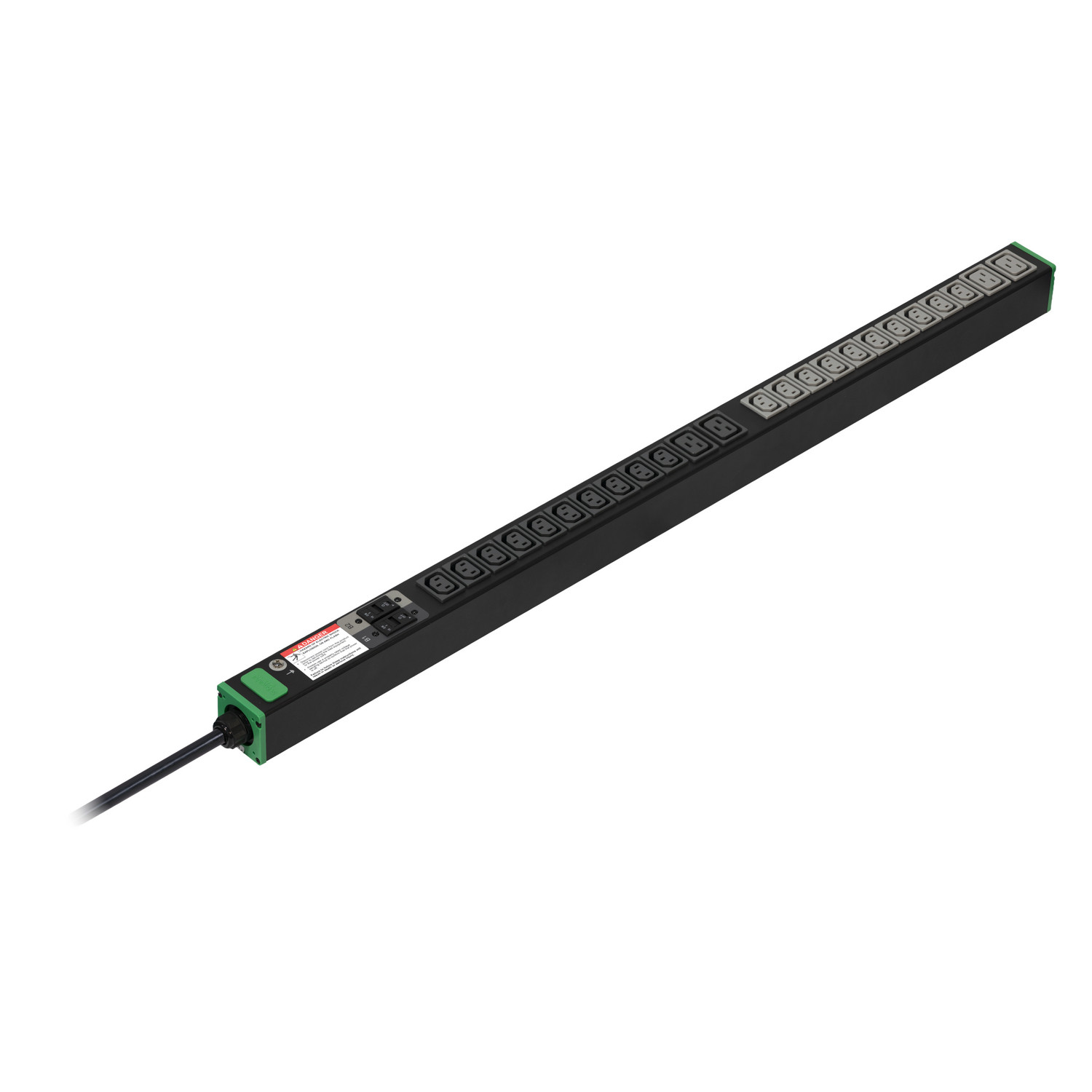Apc Easy Rack Pdu, Basic, Vertikal, 1-phasig, 7,4 Kw, 230 V, 32 A, 20 X C13- Und 4 X C19-steckdosen, Iec60309-stecker