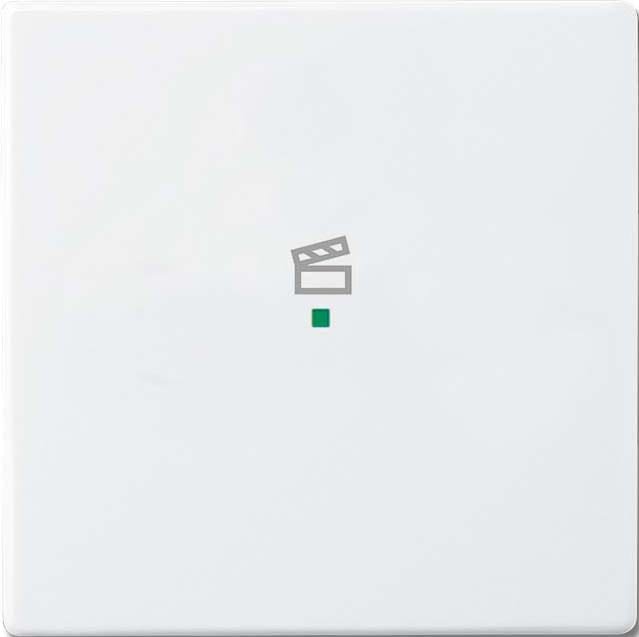 Busch-Jaeger Wippe 1-f Symbol Szene studioweiß 6233-10-84 - 2CKA006220A0043