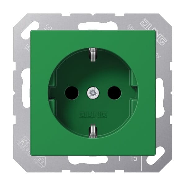 Jung SCHUKO-Steckdose 16A 250V A 1520 BF GN - A1520BFGN