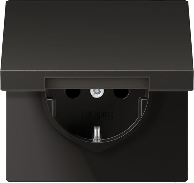 Jung SCHUKO-Steckdose 16A 250V Klappdeckel AL 1520 KL AN - AL1520KLAN