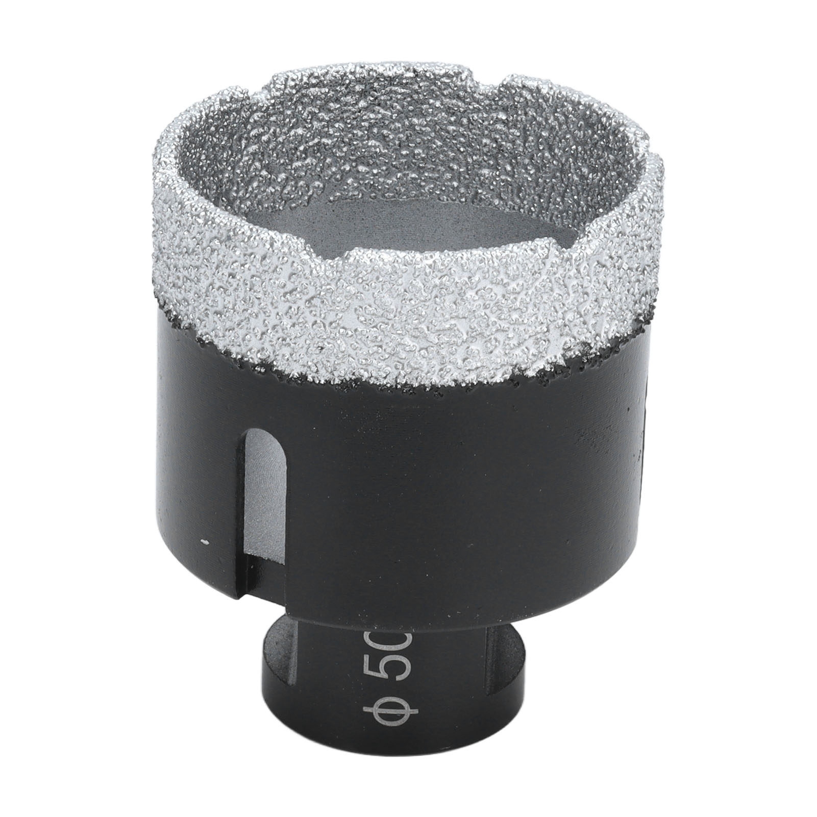 Vakuumgelöteter Diamantkernbohrer Für Marmor, M14 Schwarz 50 Mm Lochsäge, Lochaufweiter Für Bohrer