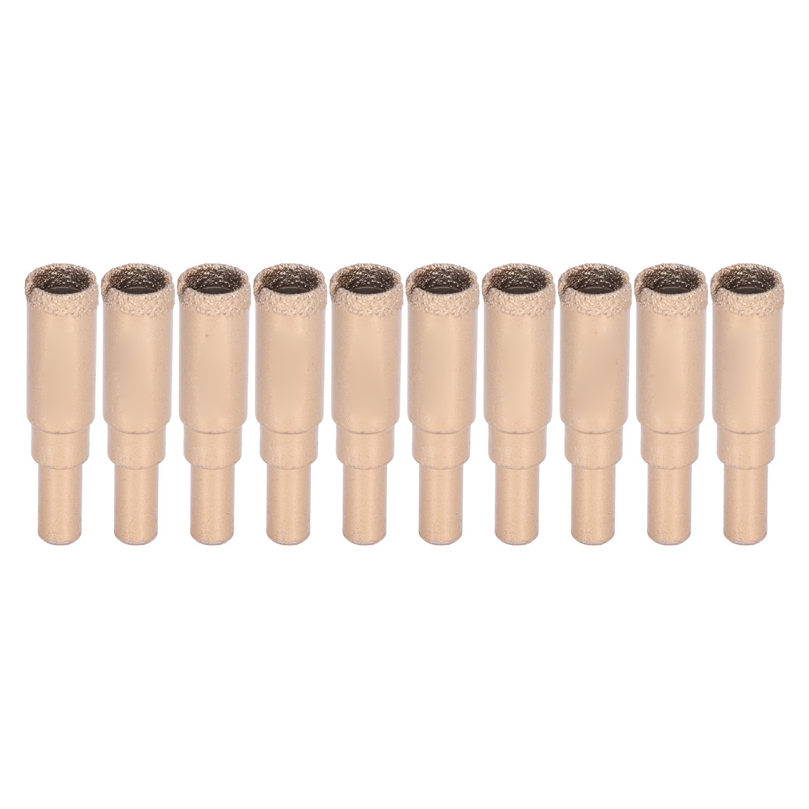 10 Diamantbohrer 16 Mm, Geschweißte Lochsäge Für Marmor, Keramik, Fliesen Und Glas – 10er-pack