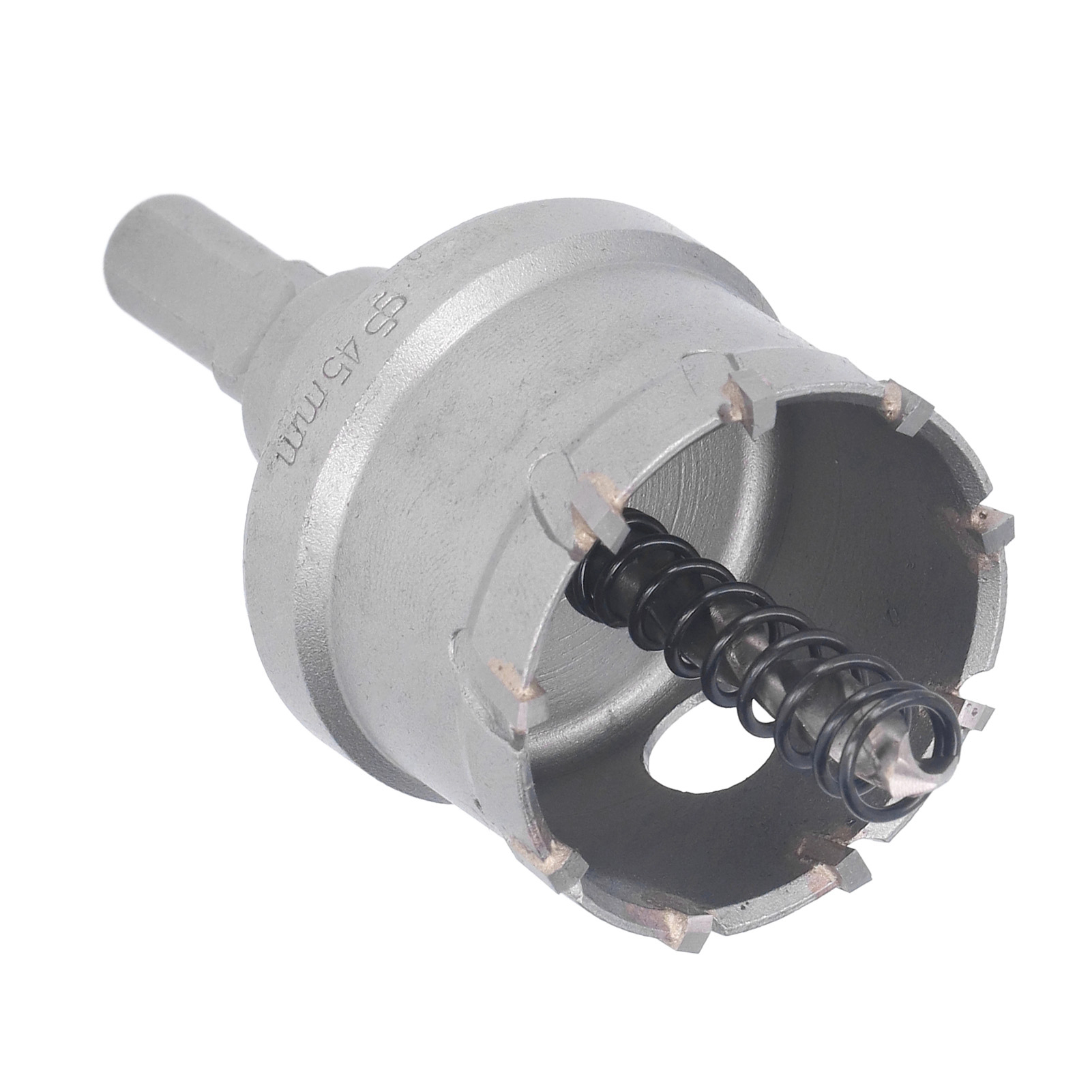 45-mm-hartmetall-lochsäge, Kernbohrer Für Metall Und Holz, Bohreröffner, Langlebiges Schneidwerkzeug