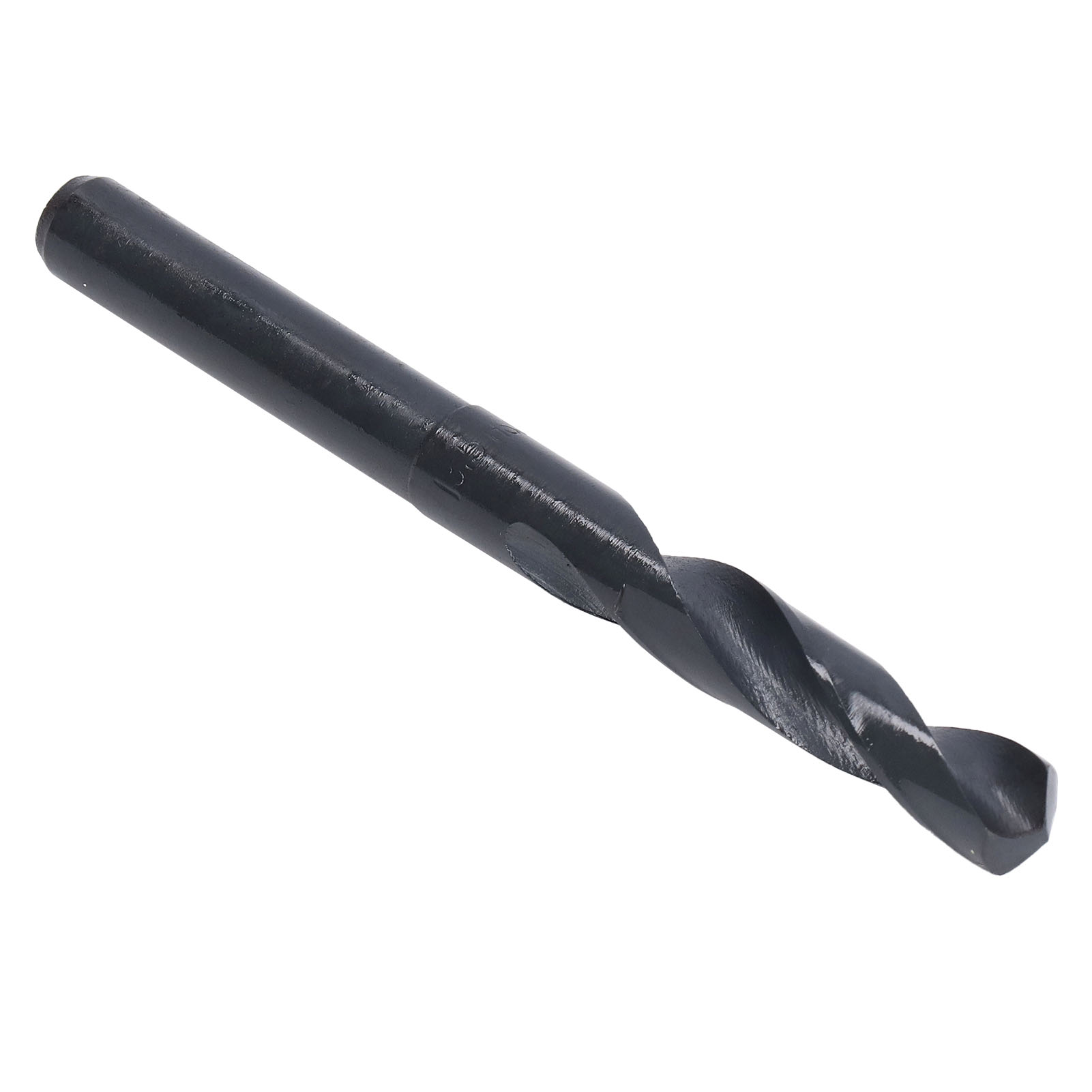 13,5-mm-hss-spiralbohrer Mit Reduziertem Schaft, Gerader Spiralbohrer, 1/2-zoll-schaft, Schwarzes Bohrwerkzeug Für Metalle