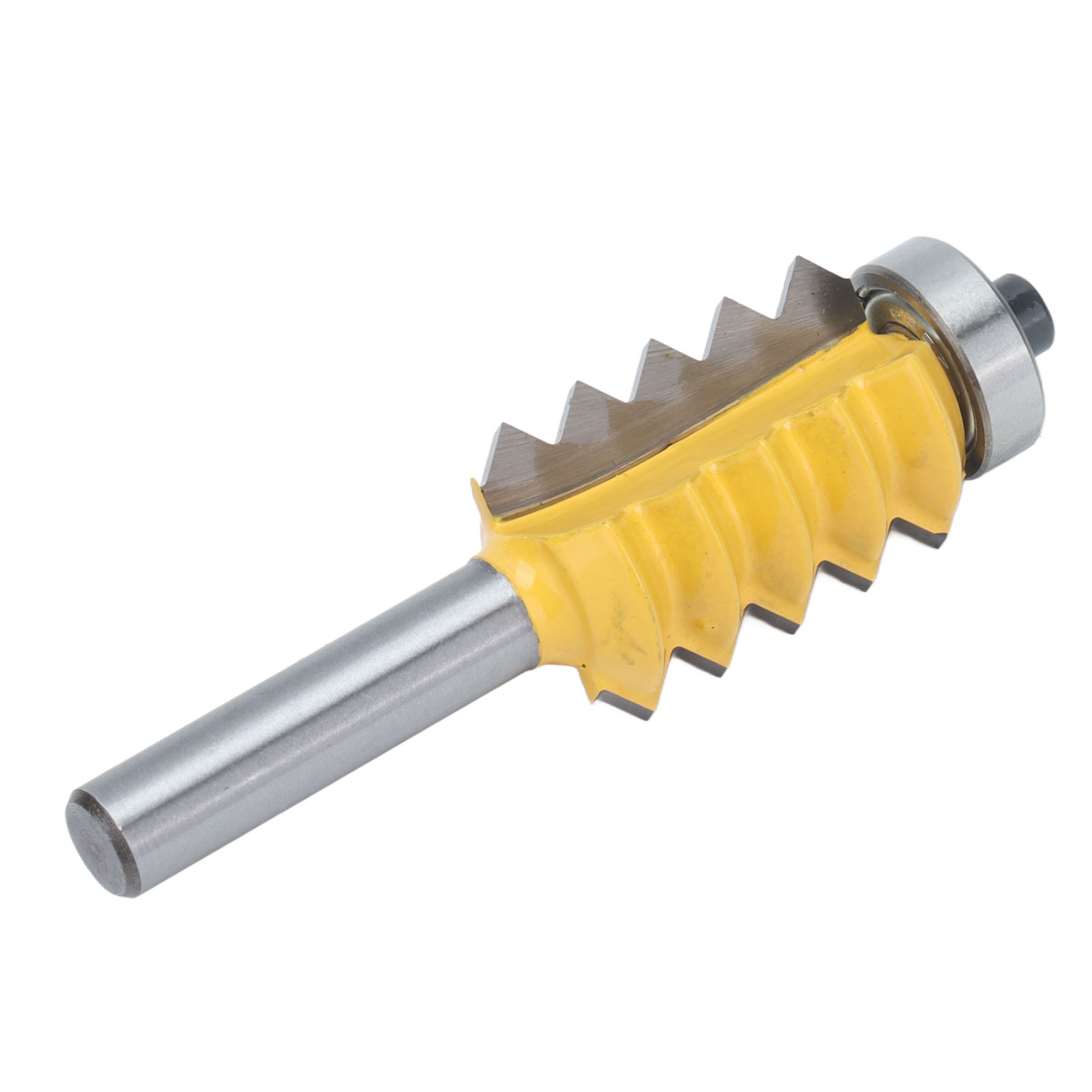 Hartmetall-fräser, Holz, 8 Mm Schaft, 30 Mm Schnittdurchmesser, Vollhartmetall, Mehrschneidig, Wellenform, Für Oberfräsen, Holzbearbeitungswerkzeug, Stahllegierung