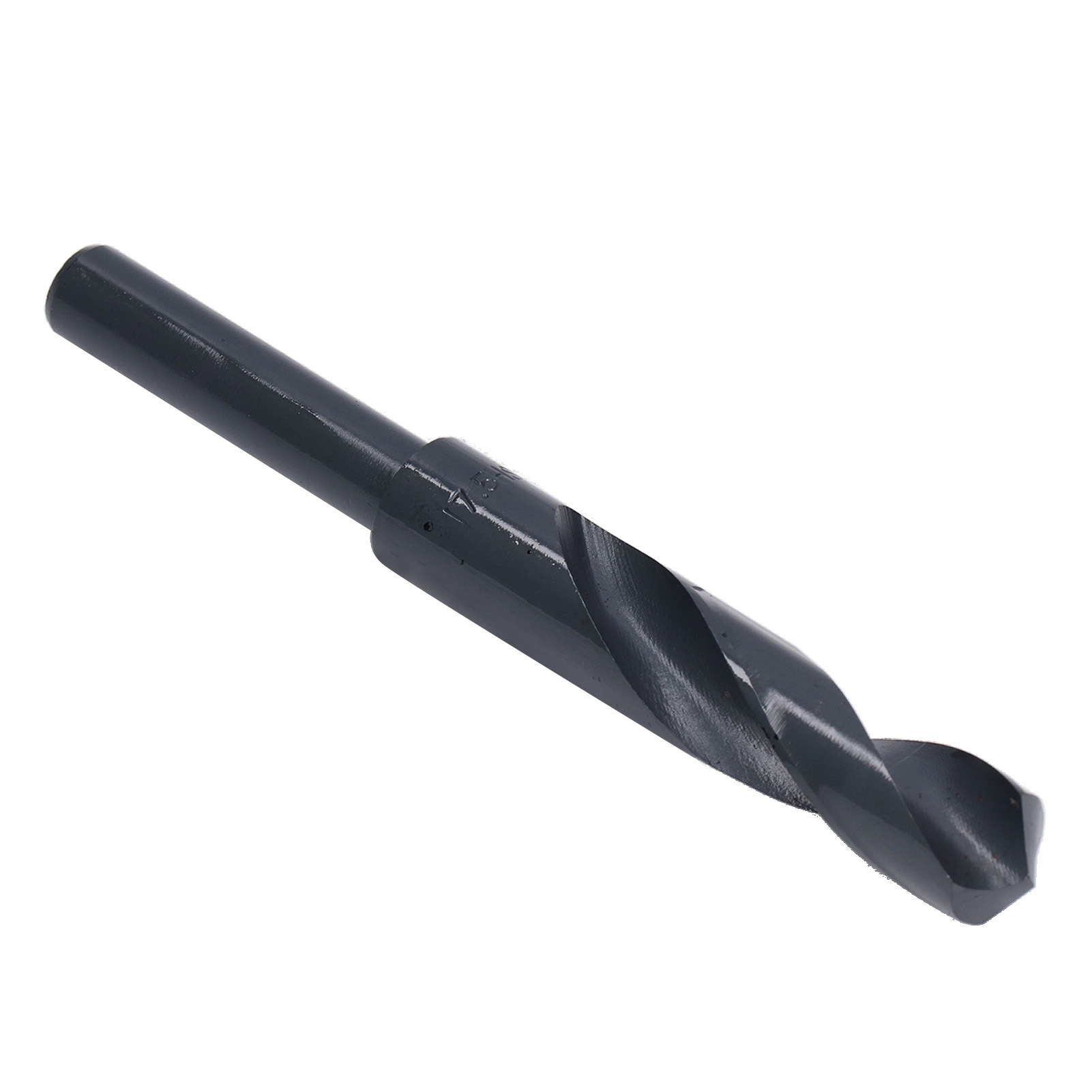 Schwarzer Hss-spiralbohrer Aus Hochleistungsschnellstahl, 1/2"-reduzierschaft, 17,5 Mm Durchmesser, Zum Bohren Von Eisen Und Metallen, Robuster Hochleistungsbohrer