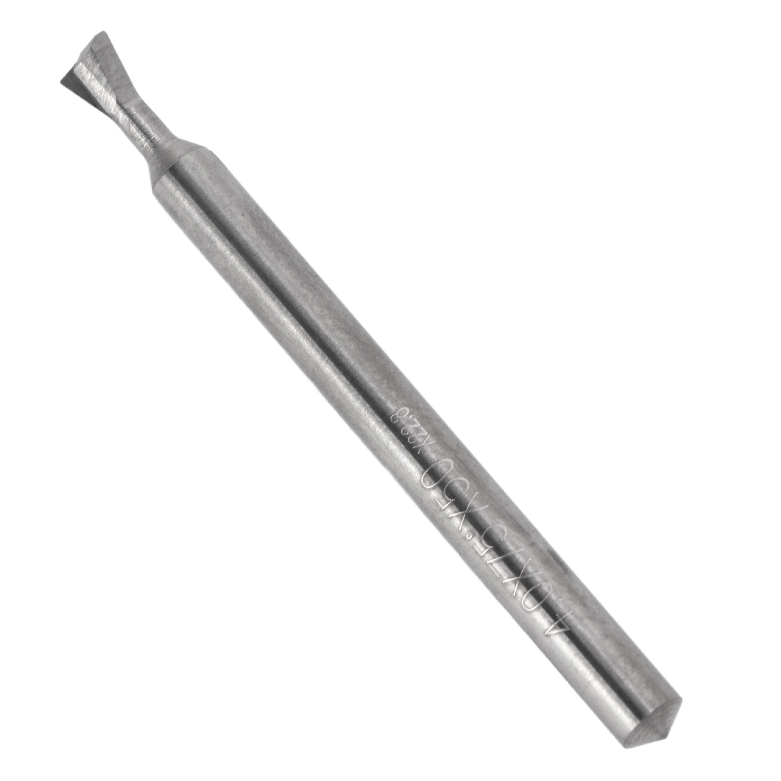 75°-vollhartmetall-schwalbenschwanzfräser, 2 Schneiden, 4 Mm, Metallbearbeitung, 50 Mm Länge, Professionelles Fräswerkzeug
