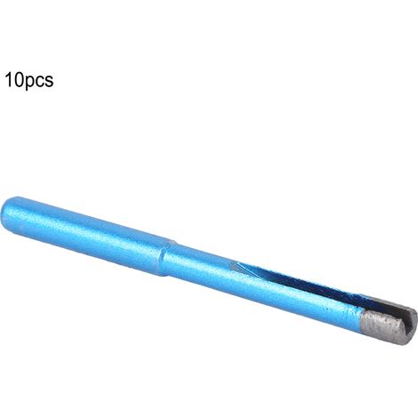 10 Blaue Diamantbohrer 6 Mm Für Fliesen, Granit, Marmor – Hochpräzisions-schneidwerkzeuge
