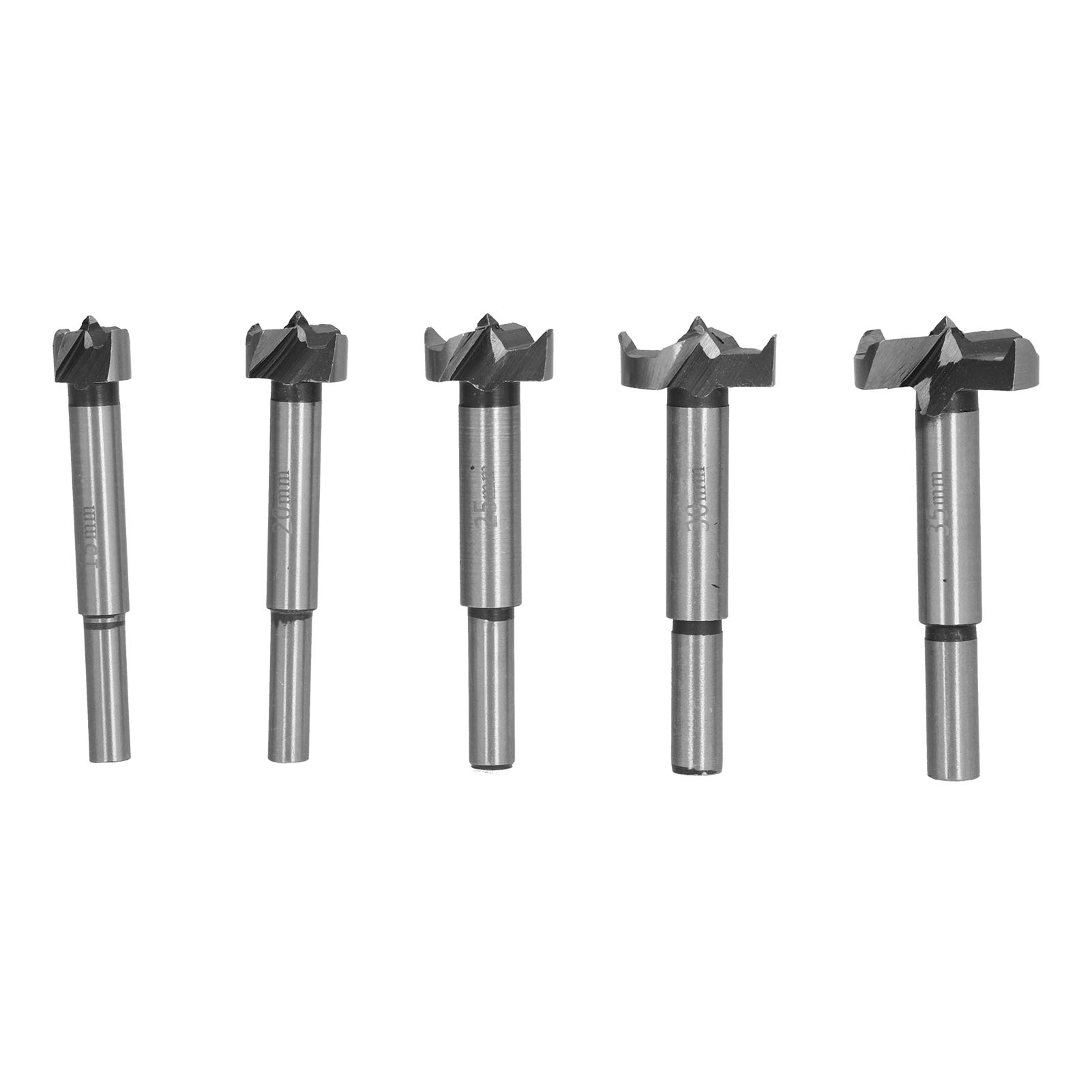 Set Mit 5 Hartmetallbohrern Für Holz, Holzbohrer, Bohr- Und Stanzwerkzeuge, Professionelles Bohrer-set