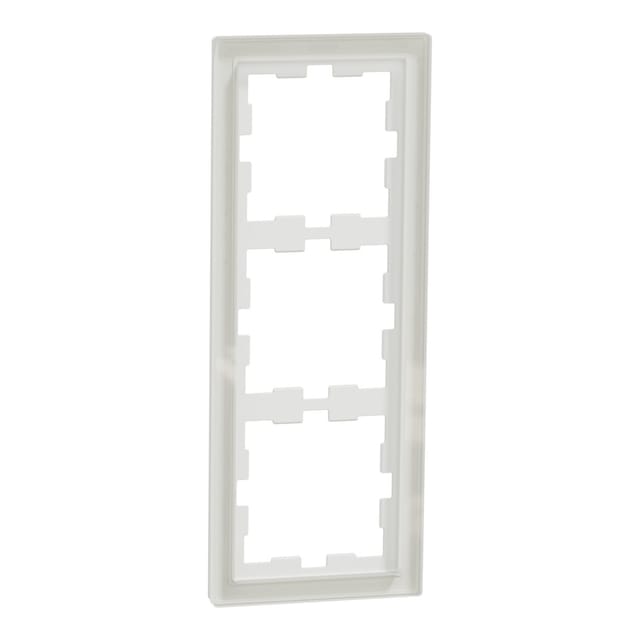 Merten Rahmen 3f.kristallws D-Life Glas MEG4030-6520