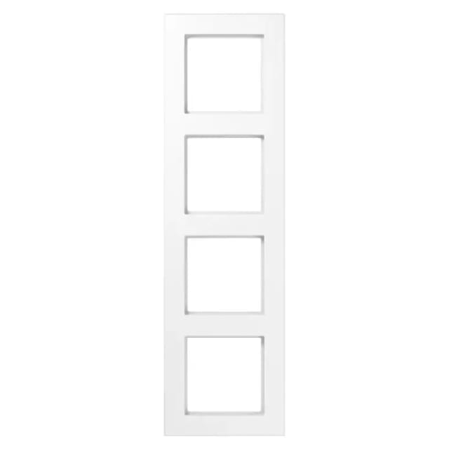 Jung Rahmen 4-fach waage/senkrecht A 5584 BF WW - A5584BFWW