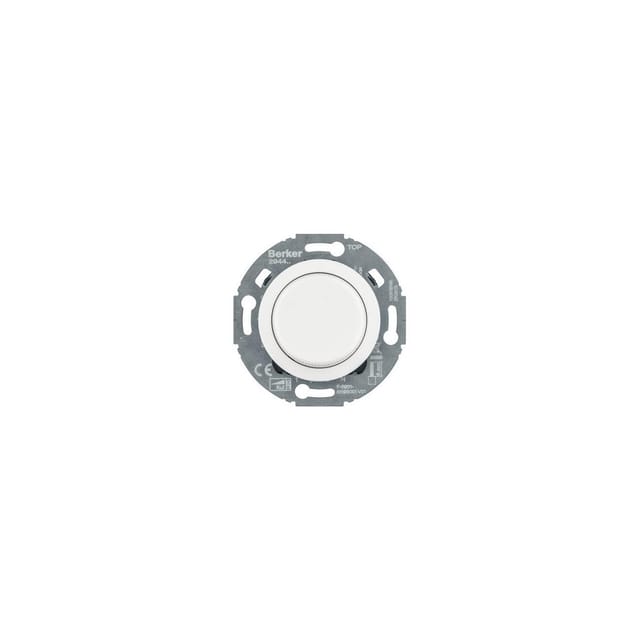 Berker Uni-Drehdimmer Z.-st.(LED) 1930/Glas, pw. 294410