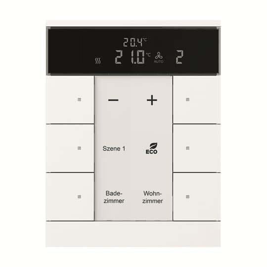 Busch-Jaeger HVAC-Slave-Gerät 6fach, BE, studio/ws SBS/U6.0.11-884 - 2CKA006330A0033